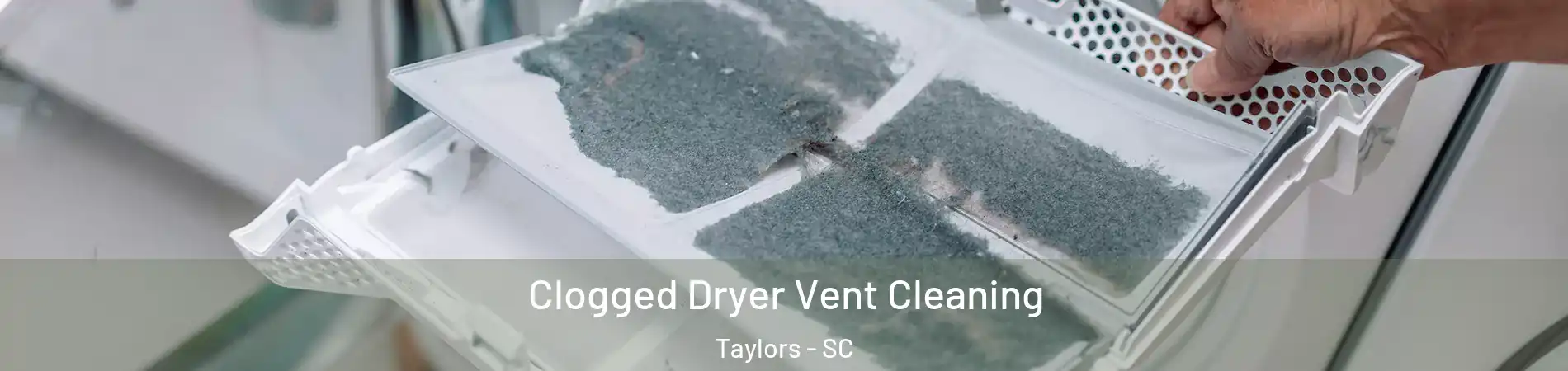  Clogged Dryer Vent Cleaning Taylors - SC