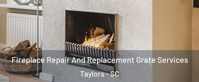  Fireplace Repair And Replacement Grate Services Taylors - SC
