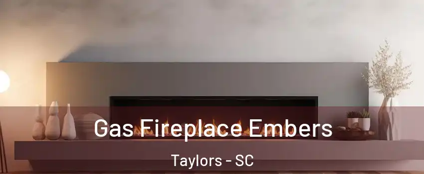  Gas Fireplace Embers Taylors - SC