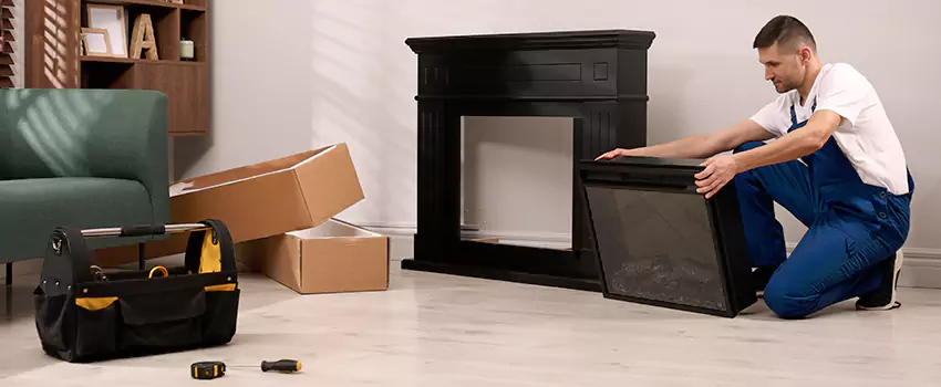 Old Rusted Metal Fireplace Repair And Replacement in Taylors, SC