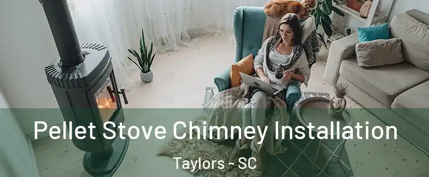  Pellet Stove Chimney Installation Taylors - SC
